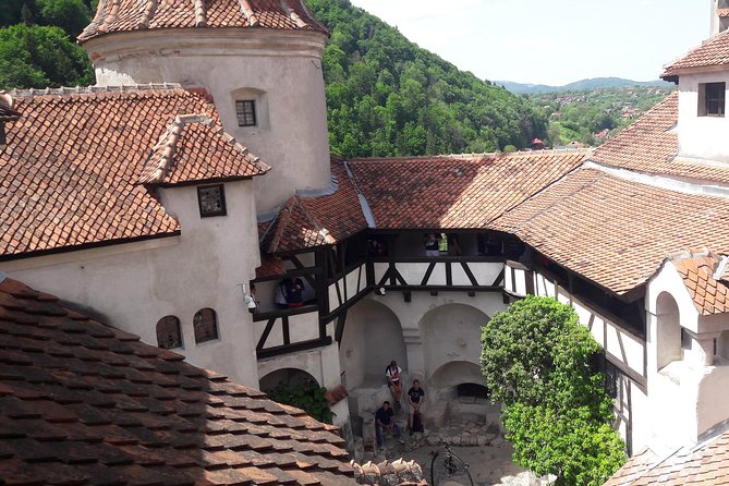 3-Castle: Peles,Bran,Rasnov,Sinaia Monastery from Brasov w pickup - Rasnov Citadel, with an important current warning