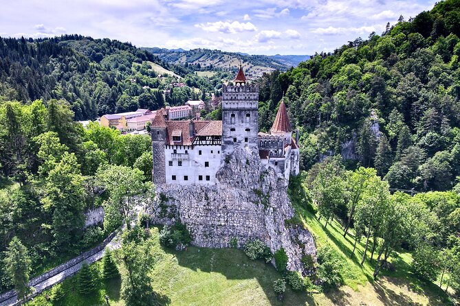 3-Castle: Peles,Bran,Rasnov,Sinaia Monastery from Brasov w pickup - Bran Castle, Dracula’s most famous address