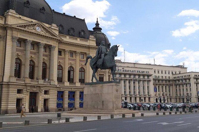 3h Bucharest Private Walking Tour - only your group - The ornate CEC Palace