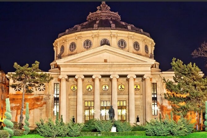 4h Bucharest Panoramic Tour by Car with stops - The Triumph Arch and House of the Free Press