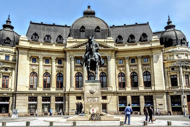 8h Bucharest full-day Tour, Parliament and Top Attraction, Privat - Revolution Square and the memory of 1989