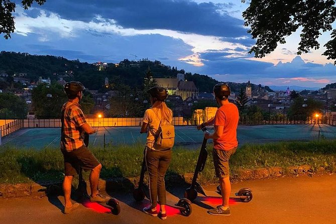 Brasov Old Town Guided Tour With Electric Scooters - Why two wheels work well in Brasov