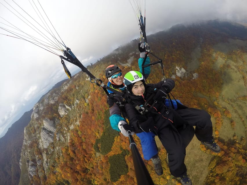 Brasov (:) Tandem Paragliding Experience - What the launch feels like
