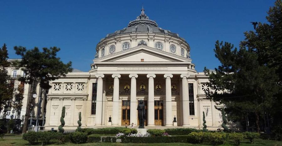 Bucharest 3–Hour Private City Tour - University Square connects several sides of the city