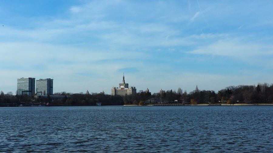 Bucharest by car - full day 'stop and visit' experience - Revolution Square, the Athenaeum, and royal Bucharest