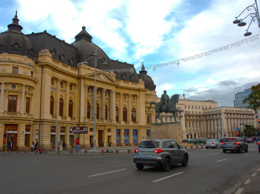 Bucharest by car - full day 'stop and visit' experience - Lunch and the freedom to adjust the day