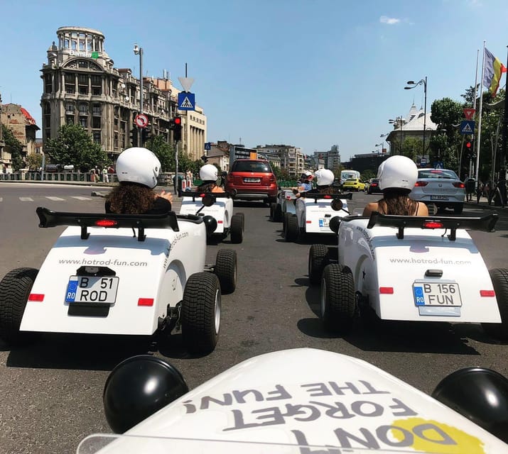 Bucharest: City Tour by a Mini Hot Rod - Starting at Promenada Mall