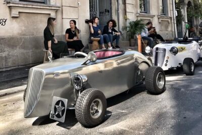 CityTour in one of a kind mini hot rod
