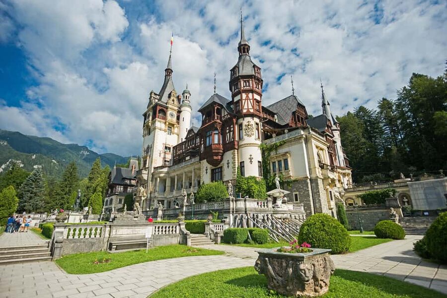 Bucharest: Day Trip 3 Castles Cantacuzino, Peles , Dracula’s - Peles Castle: Romania’s Royal Showpiece