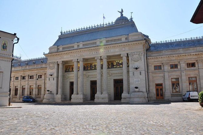 Bucharest Half a Day Bike Tour - The Palace of Parliament puts communist ambition on a huge scale