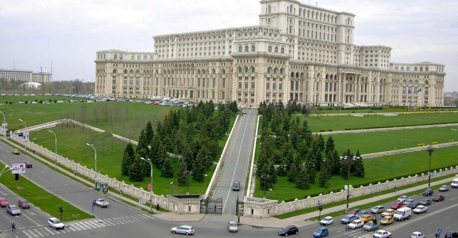 Bucharest: Half-Day Sightseeing Tour - Victory Avenue shows Bucharest’s changing face