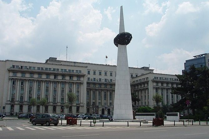 Bucharest Highlights Bike Tour - The Palace of Parliament and communist scale