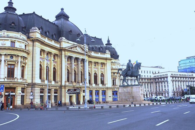 Bucharest in a nutshell - Half Day Private Walking Tour - The Romanian Athenaeum as the closing scene