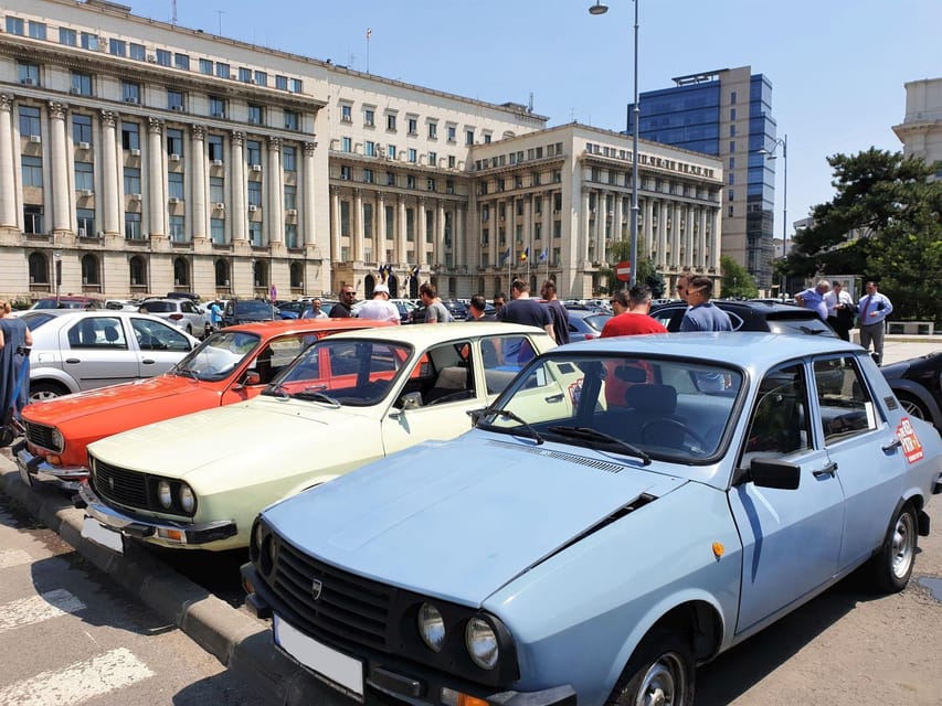 Bucharest: Private Communist Tour in a Romanian Vintage Car - Casa Presei and the machinery of official information