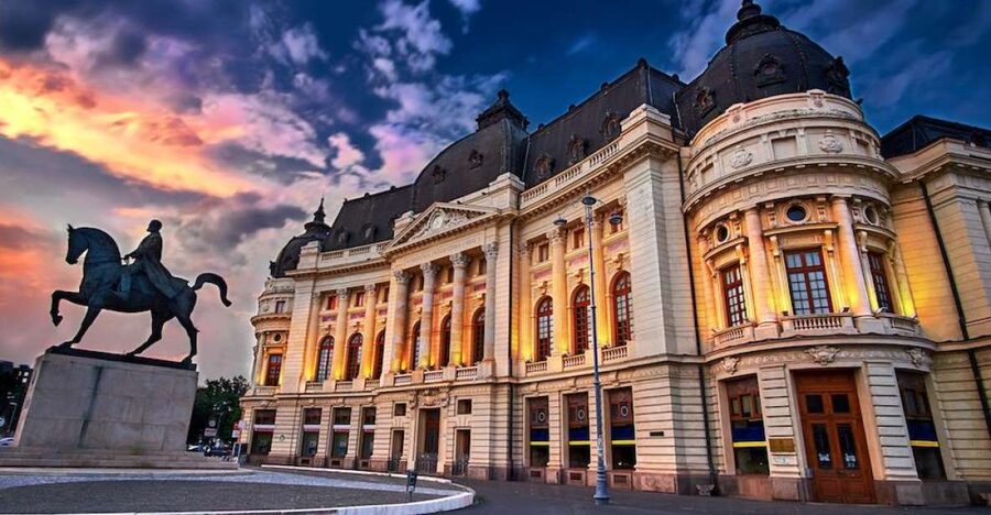 Bucharest & Surroundings: Half Day Tour - Constitution Square and the Military Academy
