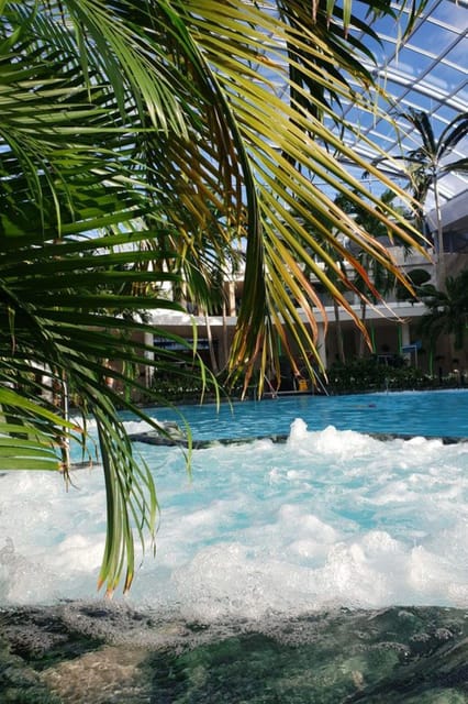 Bucharest: Therme Night Show Ticket with Transfer - The botanical garden and the quieter pauses