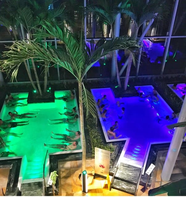 Bucharest: Therme Spa Night Experience with Transfer - Palm and Galaxy: two different moods