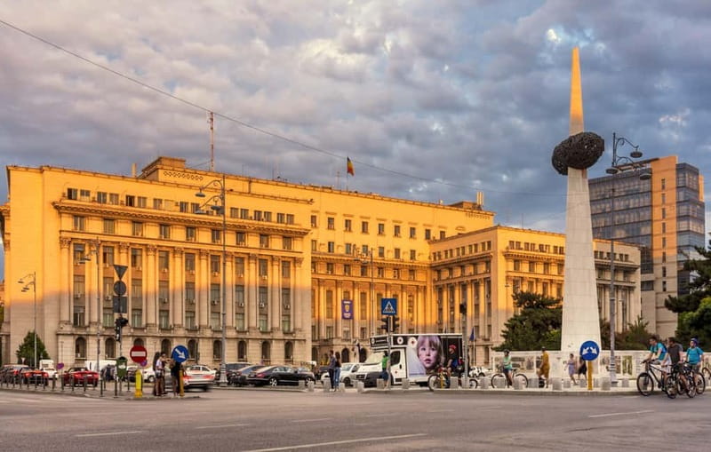Bucharest: Tour of Old Town, Calea Victoriei & Communism - Old Town streets, the History Museum, and CEC Palace