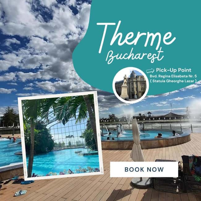 Bucuresti: Bucuresti Therme Transfer and Full-Day Access - A full day at Therme Bucharest