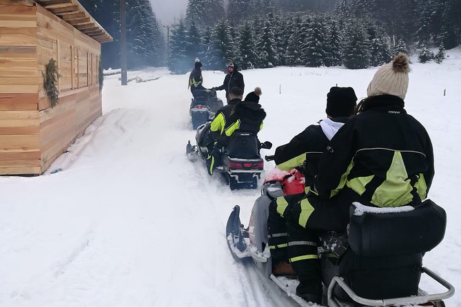 Carpathian mountains Snowmobile, ATV or Buggy tour in one day - Azuga is the main action stop