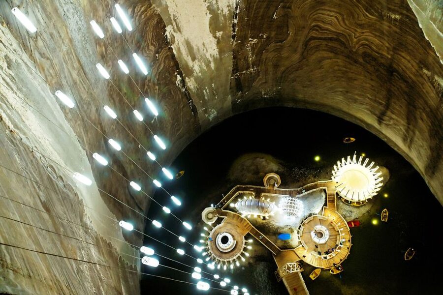 Cluj-Napoca: Turda Salt Mine & Alba Carolina Fortress Tour - Walking through the six-pointed Alba Carolina Fortress