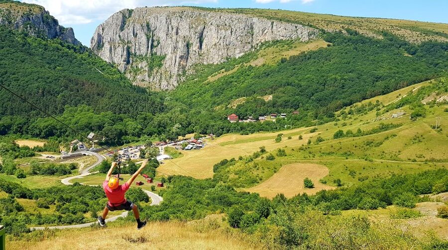 Cluj: Outdoor Activities Day Trip with Zip Line and Hike - Guides, conversation, and local advice