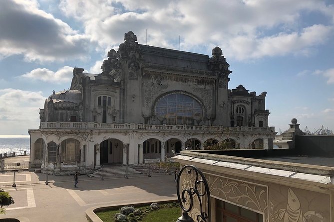Constanta and Mamaia Day Trip from Bucharest - Constanta Casino and the edge of the sea