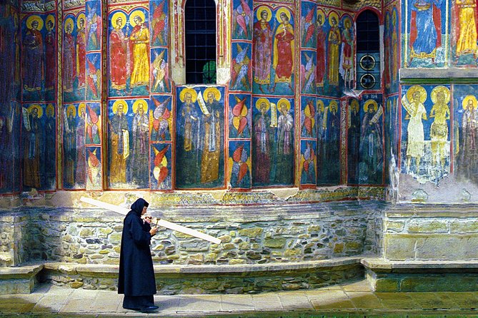 Day trip from Iasi to the UNESCO Painted Monasteries in Bucovina - Voronet and the famous blue exterior