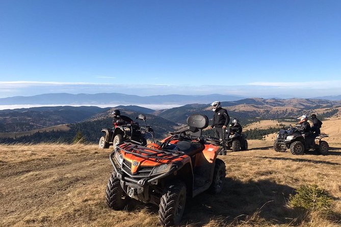 Day trip on Quad ATV - Transylvanian outdoor adventure - What Greg, Rob, Endi, and Robert add