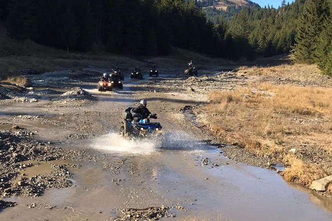 Day trip on Quad ATV - Transylvanian outdoor adventure - The riding itself: forests, rivers, and farmland
