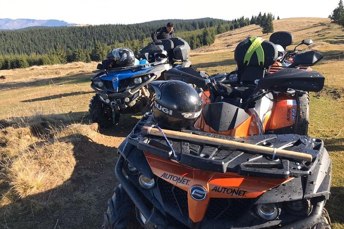 Day trip on Quad ATV - Transylvanian outdoor adventure - Red Lake: a mountain stop with real drama