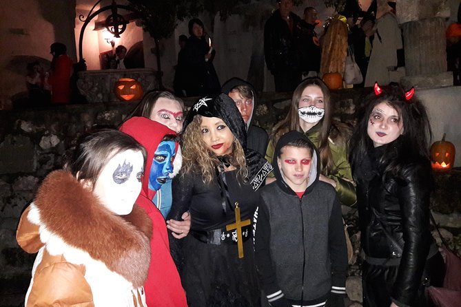 Dracula's Castle Halloween from Brasov -November 01 , 2025 - Bran Castle after dark is the real attraction