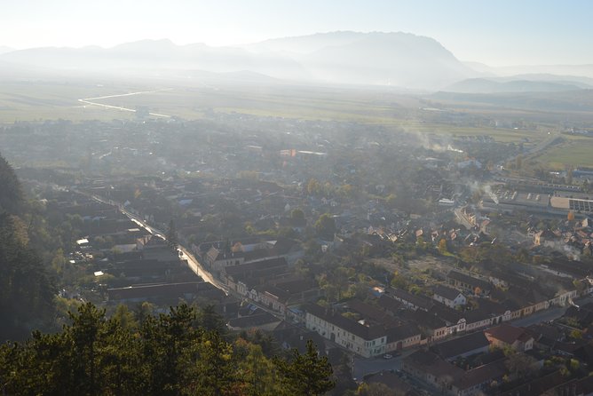Exclusive Tour: Bran Castle, Brasov and Rasnov fortress from Sibiu - Brasov’s old center and the view from Tampa’s foothills