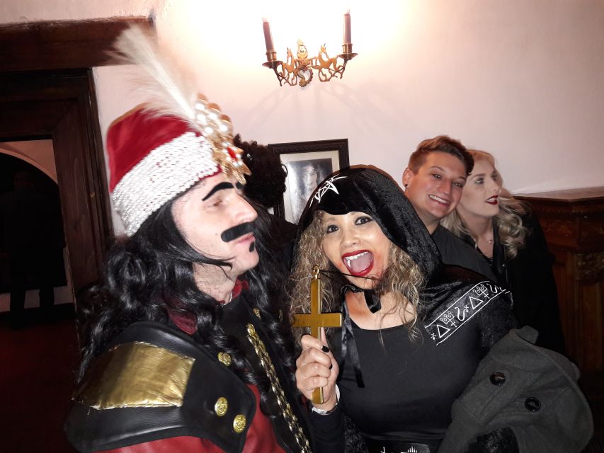 From Brasov: Halloween Party at Bran Castle - From Brasov to Bran after sunset