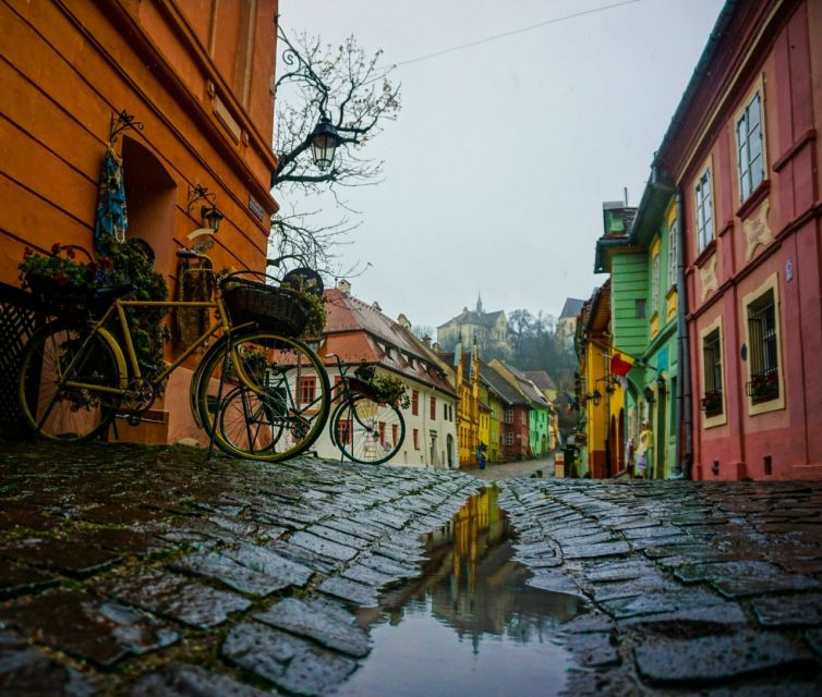 From Brasov – Red Line & City Tour Sighisoara UNESCO - The Citadel Market Place and colorful burgher houses