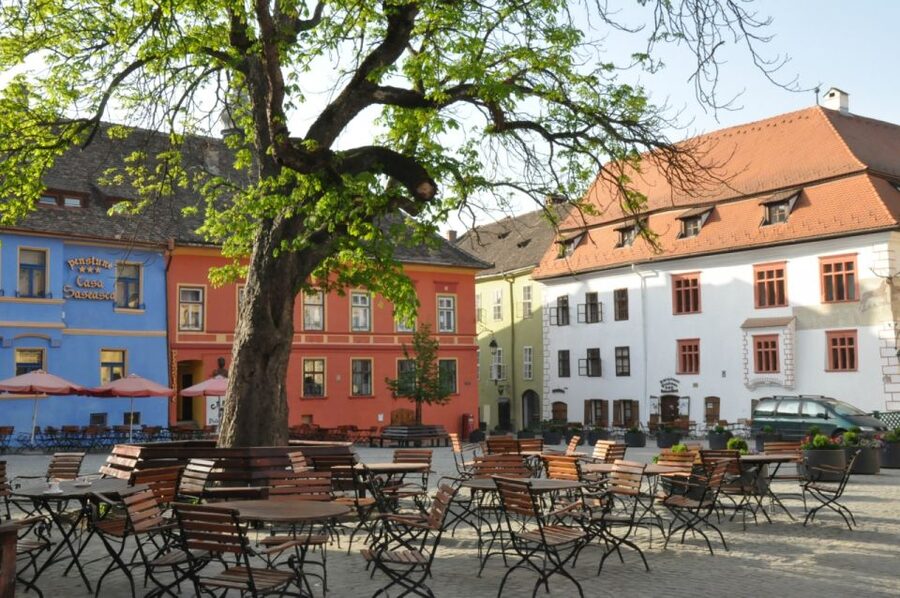 From Brasov – Red Line & City Tour Sighisoara UNESCO - Church on the Hill and the German Cemetery