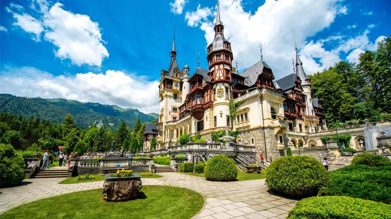 From Bucharest: Dracula's castle, Peles Castle and Brasov - Bran Castle, Vlad the Impaler, and the Dracula connection