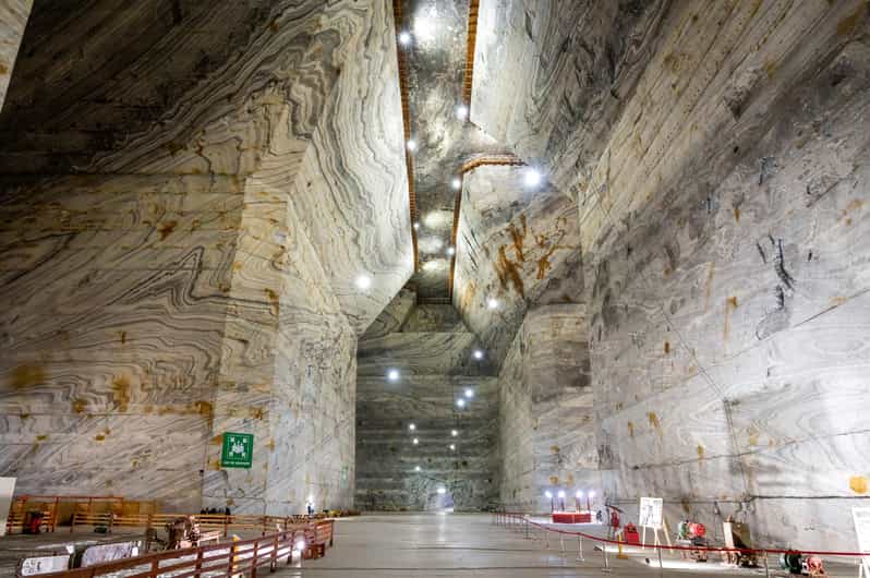 From Bucharest: Largest Salt Mine In Europe and Peles Castle - The sharp contrast of Peleș Castle
