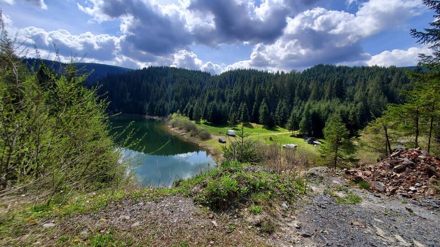 From Cluj: Mountain Bike around Lake Dragan - Why Lake Dragan makes a fine cycling day