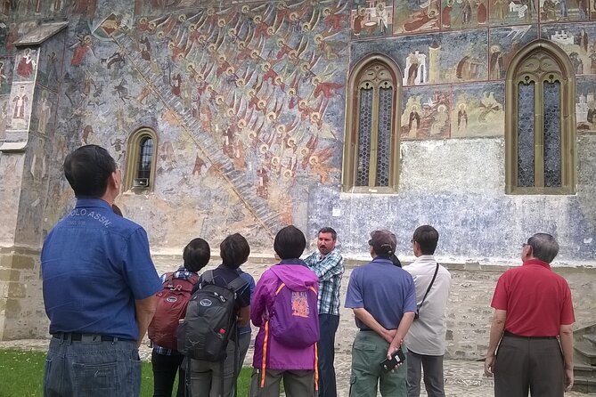 Half Day Tour to Bucovina Painted Monasteries - Voronet’s famous blue and the Last Judgment