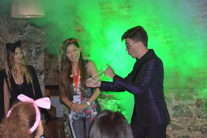Halloween tour with 2 Halloween parties one at Bran Castle - What the Sighisoara night requires