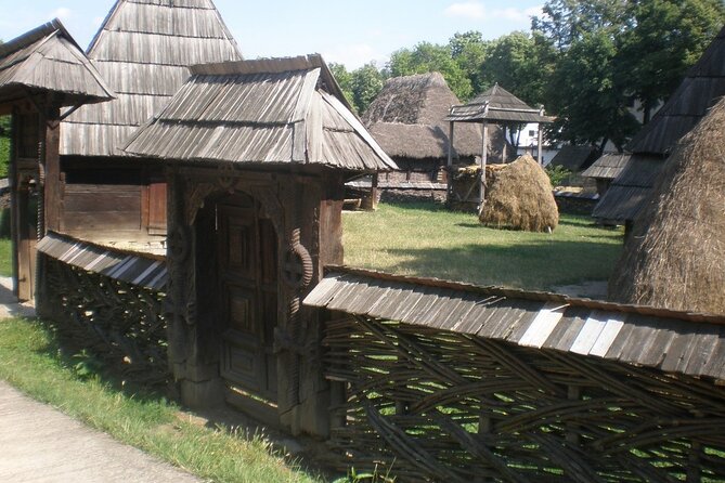 National Village Museum and Salt Mine in a Day Tour - Entering Slănic Salt Mine 100 kilometers north of Bucharest