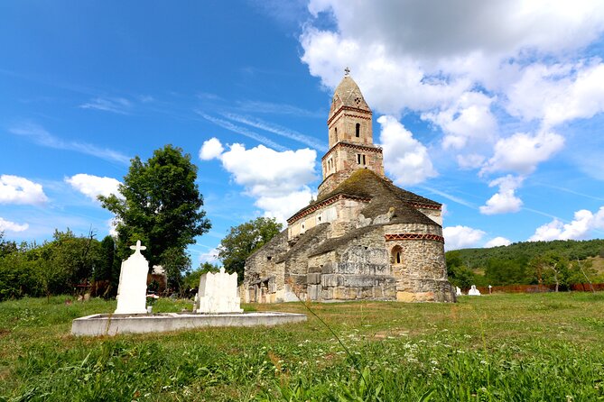 One Day in Transylvania - Departure from Timisoara - Densus Church and its unusual building materials