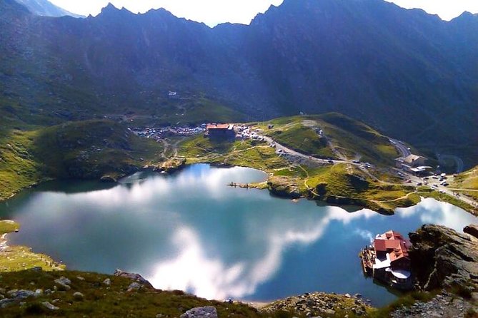 One day tour Transfagarasan road , Balea waterfall, Balea lake - Balea Lake: the high point of the day