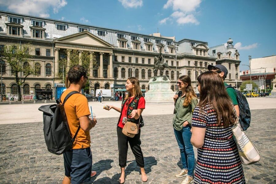 Private Bucharest: History & Food with Traditional Meal - Starting with revolution and royalty at Revolution Square