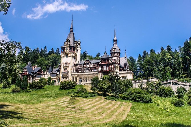 Private Guided Tour of Peles Castle and Bran Castle from Bucharest - Carpathian views on the road from Bucharest