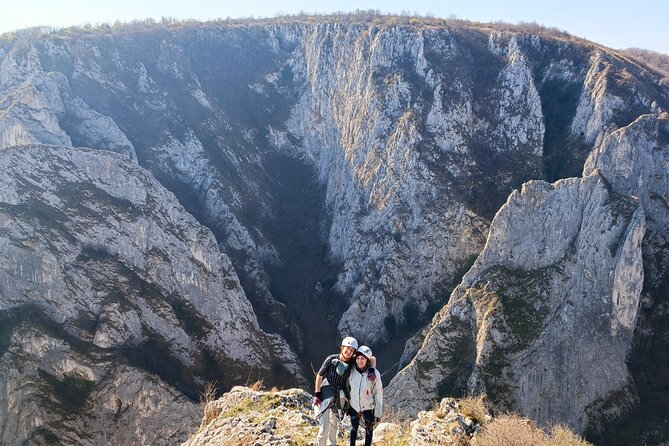 Private Hiking OR Climbing Experience in beaufitul gorges - The via ferrata: beginner-friendly, but not easy