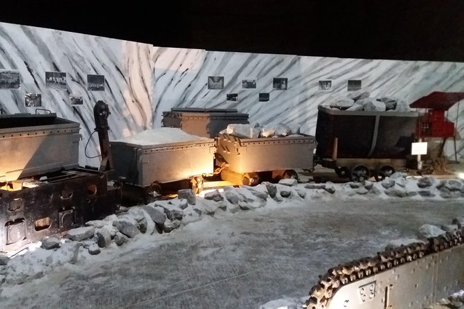 Salt Mine, the Muddy Volcanoes and Wine Tasting Private Day Tour from Bucharest! - Inside Unirea Salt Mine at 208 meters