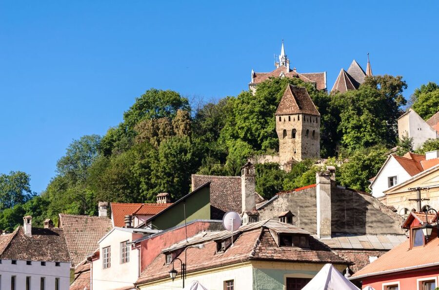 Sighisoara: Candlelight Tour of Dracula's Home Town - Starting below the Clock Tower