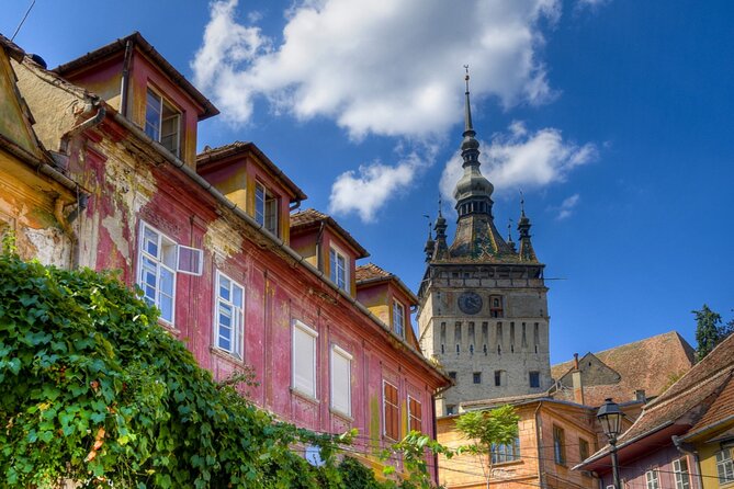 Sighisoara Fortress Quest: Exploration Game and Tour - Climbing the Covered Stairway